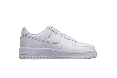 Nike Air Force 1 '07 Low Mens Basketball Shoes (Men's 10.5 Medium, White/White) - View 3