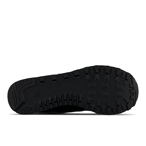 New Balance Men's 574 V2 Evergreen Sneaker, Black/Black, 5.5 - View 6