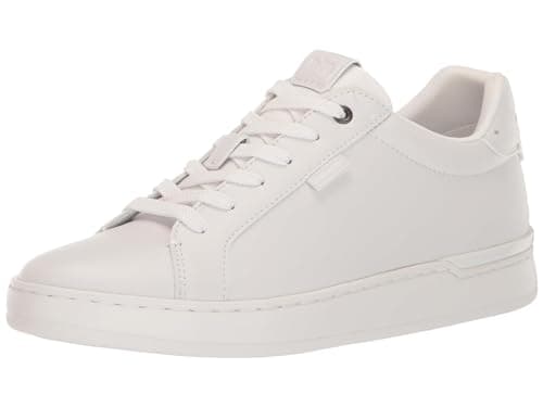 COACH Women's Non Tech Athletic Lowline Low Top Sneaker , Color Optical White, Size 8 - View 4