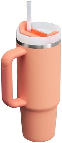 Stanley Quencher H2.0 Tumbler with Handle and Straw 30 oz | Flowstate 3-Position Lid | Cup Holder Compatible for Travel | Insulated Stainless Steel Cup | BPA-Free | Nectarine - View 2