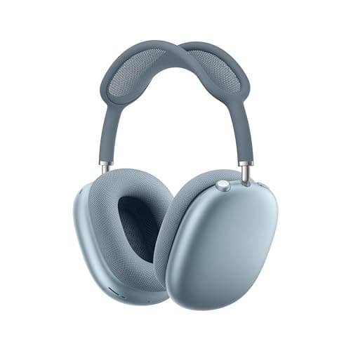 Apple AirPods Max Wireless Over-Ear Headphones, Pro-Level Active Noise Cancellation, Transparency Mode, Personalized Spatial Audio, USB-C Charging, Bluetooth Headphones for iPhone - Blue - View 2