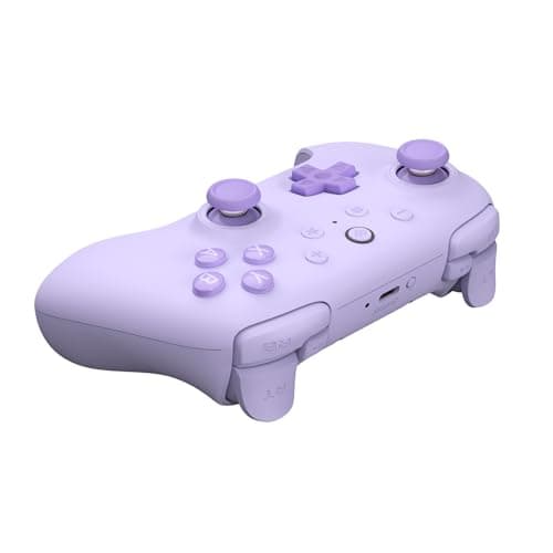 8BitDo Ultimate 2C Wireless Controller for Windows PC and Android, with 1000 Hz Polling Rate, Hall Effect Joysticks and Triggers, and Remappable L4/R4 Bumpers (Purple) - View 2