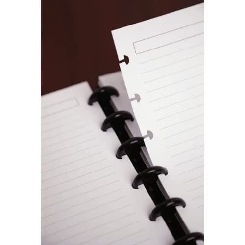 TUL Custom Note-Taking System Discbound Notebook, Letter Size, Leather Cover, Brown - View 5