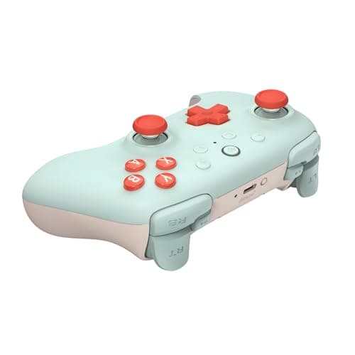 8BitDo Ultimate 2C Wireless Controller for Windows PC and Android, with 1000 Hz Polling Rate, Hall Effect Joysticks and Triggers, and Remappable L4/R4 Bumpers (Mint) - View 2