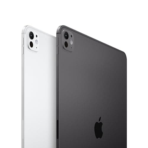 Apple iPad Pro 11-Inch (M4): Built for Apple Intelligence, Ultra Retina XDR Display, 512GB, 12MP Front/Back Camera, LiDAR Scanner, Wi-Fi 6E + 5G Cellular, All-Day Battery Life — Space Black - View 2