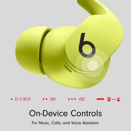 Beats Fit Pro - True Wireless Noise Cancelling Earbuds - Apple H1 Headphone Chip, Compatible with Apple & Android, Class 1 Bluetooth, Built-in Microphone, 6 Hours of Listening Time - Volt Yellow - View 5
