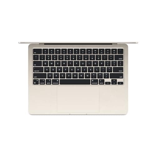 Apple 2024 MacBook Air 13-inch Laptop with M3 chip: Built for Apple Intelligence, 13.6-inch Liquid Retina Display, 16GB Unified Memory, 256GB SSD Storage, Backlit Keyboard, Touch ID; Starlight - View 2