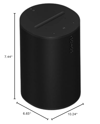 Sonos Era 100 - Black - Wireless, Alexa Enabled Smart Speaker - View 8