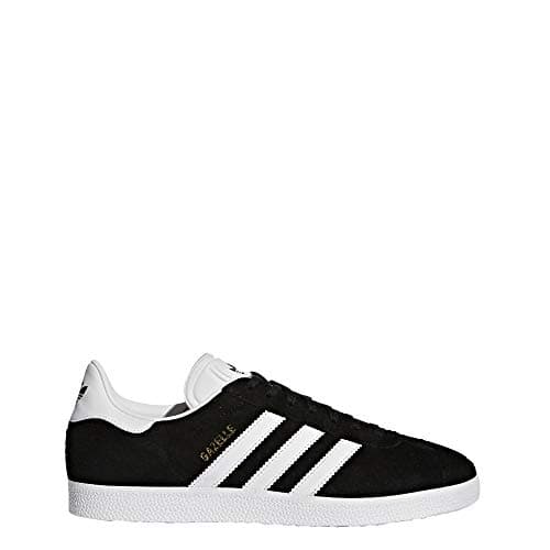Adidas Originals Men's Gazelle Lace-up Sneaker,Black/White/Gold Met.,13 M US