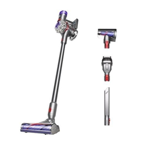 Dyson V8 Plus Cordless Vacuum, Silver/Nickel