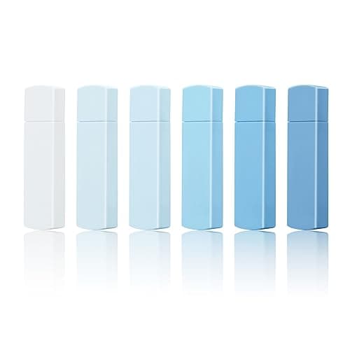 Temiary 6Pcs Mini White Correction Tapes, Quick Dry Smooth Pull Out for Writing, Aesthetic Cute Correction Tape Set Easy To Use for Students School Office Supplies (Blue) - View 8
