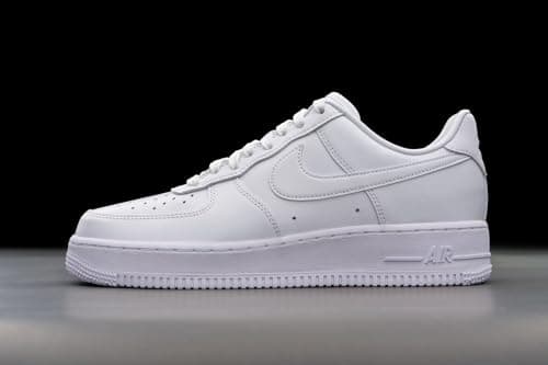 Nike Air Force 1 '07 Low Mens Basketball Shoes (Men's 10.5 Medium, White/White) - View 7