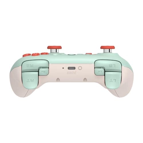 8BitDo Ultimate 2C Wireless Controller for Windows PC and Android, with 1000 Hz Polling Rate, Hall Effect Joysticks and Triggers, and Remappable L4/R4 Bumpers (Mint) - View 3