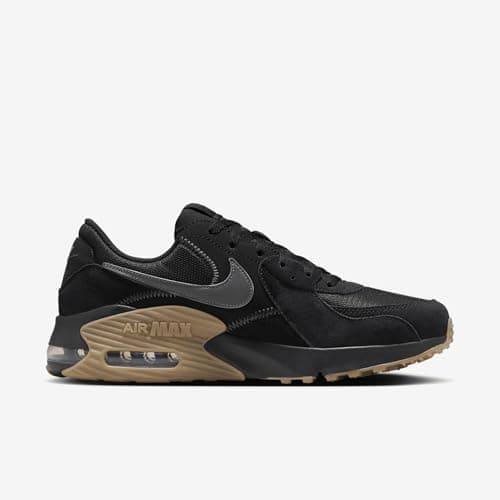 Nike Men's Air Max Excee Sneaker, Black/Anthracite/Gum Light Brown, 10.5 - View 3