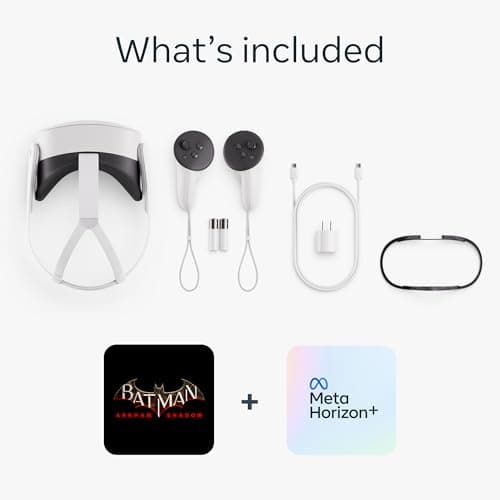 Meta Quest 3 512GB — Ultimate Mixed Reality Experiences — Get Batman: Arkham Shadow and a 3-Month Trial of Meta Horizon+ Included - View 8