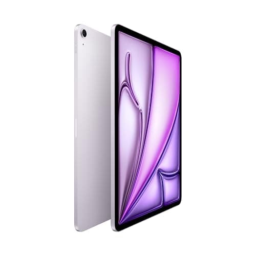 Apple iPad Air 13-inch with M3 chip, Built for Apple Intelligence, Liquid Retina Display, 256GB, 12MP Front/Back Camera, Wi-Fi 6E, Touch ID, All-Day Battery Life — Purple - View 2