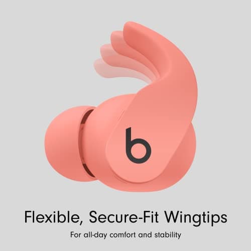 Beats Fit Pro - True Wireless Noise Cancelling Earbuds - Apple H1 Headphone Chip, Compatible with Apple & Android, Class 1 Bluetooth, Built-in Microphone, 6 Hours of Listening Time - Coral Pink - View 2