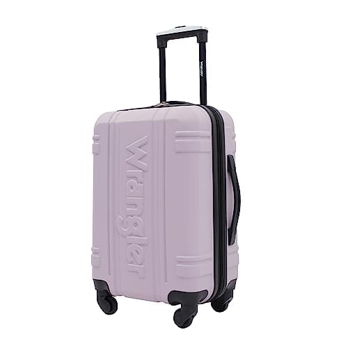 Wrangler Astral Hardside Luggage, Lilac, 20-Inch Carry-On - View 8
