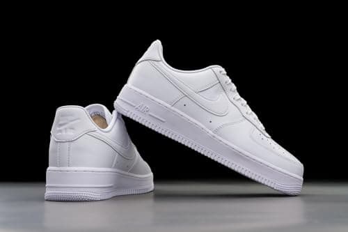 Nike Air Force 1 '07 Low Mens Basketball Shoes (Men's 10.5 Medium, White/White) - View 6