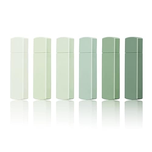 Temiary 6Pcs Mini White Correction Tapes, Quick Dry Smooth Pull Out for Writing, Aesthetic Cute Correction Tape Set Easy To Use for Students School Office Supplies (Green) - View 2