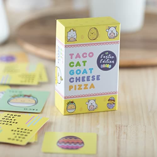 Taco Cat Goat Cheese Pizza - Easter Edition! Fun Seasonal Version of Our hit Game! Ages 8+, 10-15 Minutes to Play, 2-8 Players - View 5