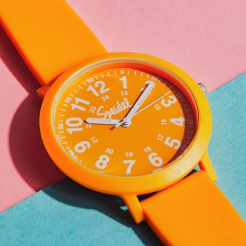 Speidel Eco Color Pop Recyclable Plastic Watch with 18mm Recyclable Silicone Strap - Mimosa - View 4