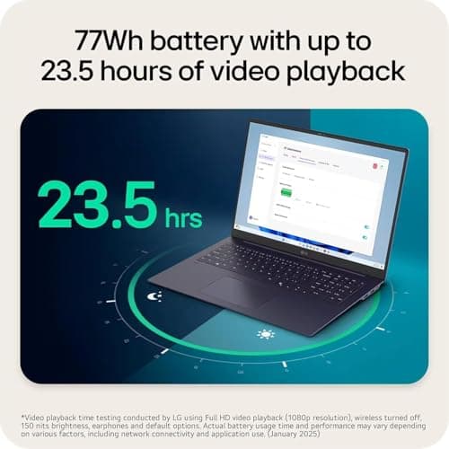 LG gram 17" Touch Screen Laptop - Intel Core Ultra 7 258V, 32 GB RAM, 4 TB SSD, Intel Arc Graphics, Copilot+ PC, WiFi 7, Windows 11 Pro, Office Lifetime License - View 2