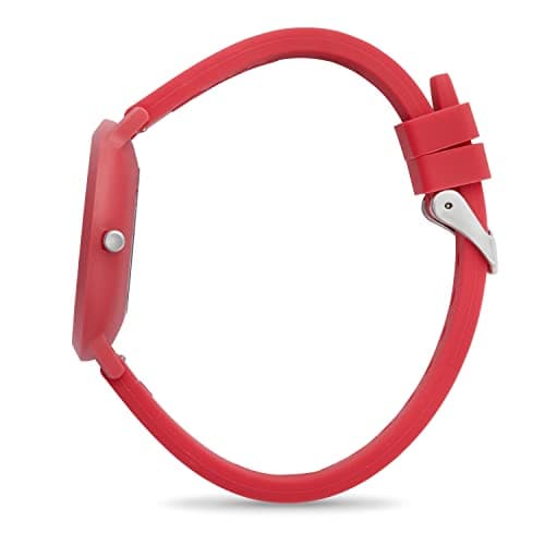 Speidel Eco Color Pop Recyclable Plastic Watch with 18mm Recyclable Silicone Strap - Red - View 3