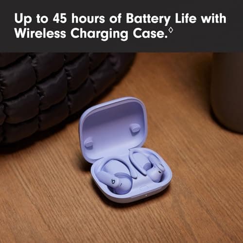 Beats Powerbeats Pro 2 Wireless Bluetooth Earbuds - Noise Cancelling, Heart Rate Monitor, IPX4, Up to 45H Battery & Charging Case, Works with Apple & Android - Hyper Purple - View 8