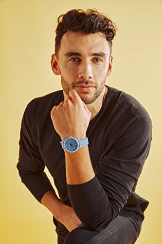 Speidel Eco Color Pop Recyclable Plastic Watch with 18mm Recyclable Silicone Strap - Blue - View 7