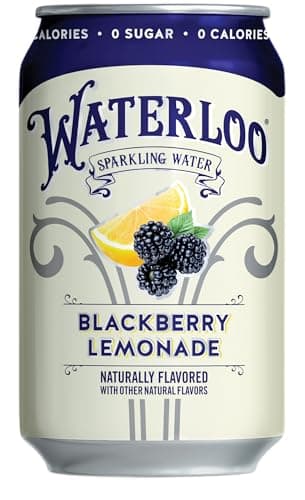 Waterloo Sparkling Water, Blackberry Lemonade Naturally Flavored, 12 Fl Oz Cans, Pack of 12 | Zero Calories | Zero Sugar or Artificial Sweeteners | Zero Sodium… - View 3