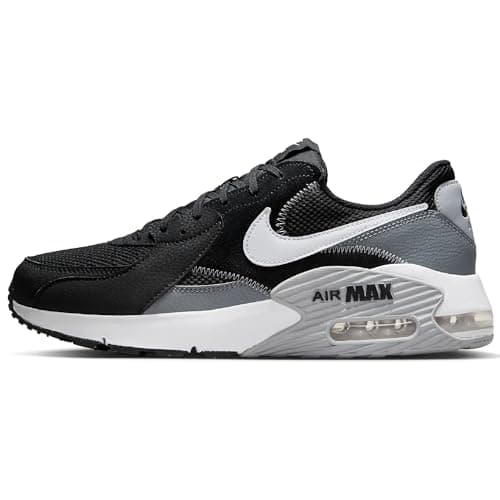 Nike Men's Air Max Excee Shoes Sneaker, Black/White-Cool Grey-Wolf Grey, 10.5