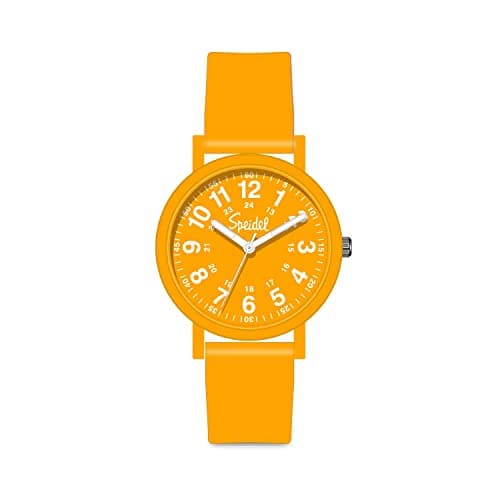 Speidel Eco Color Pop Recyclable Plastic Watch with 18mm Recyclable Silicone Strap - Mimosa