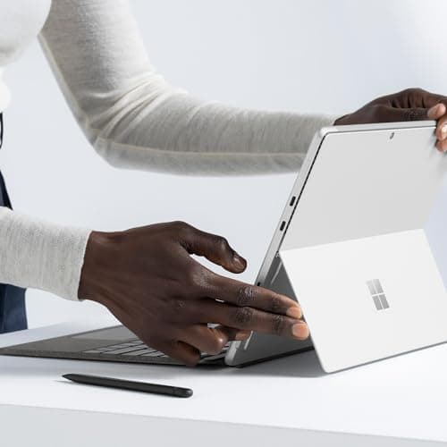 Microsoft Surface Pro Keyboard with Slim Pen 2 Bundle for Pro Copilot+ (11th Edition), Pro 9 and Pro 8, Alcantara Material, Black - View 6