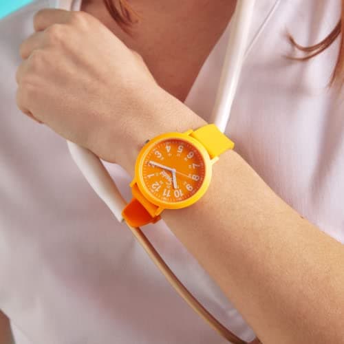 Speidel Eco Color Pop Recyclable Plastic Watch with 18mm Recyclable Silicone Strap - Mimosa - View 6