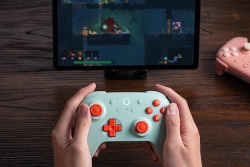 8BitDo Ultimate 2C Wireless Controller for Windows PC and Android, with 1000 Hz Polling Rate, Hall Effect Joysticks and Triggers, and Remappable L4/R4 Bumpers (Mint) - View 7