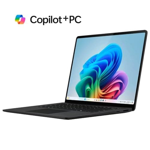 Microsoft Surface Laptop (2024), Windows 11 Copilot+ PC, 13.8" Touchscreen Display, Snapdragon X Elite (12 core), 16GB RAM, 1TB SSD Storage, Black - View 2