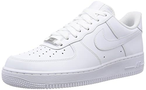Nike Air Force 1 '07 Low Mens Basketball Shoes (Men's 10.5 Medium, White/White)