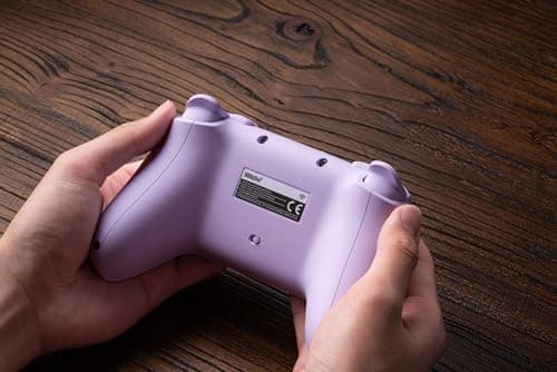 8BitDo Ultimate 2C Wireless Controller for Windows PC and Android, with 1000 Hz Polling Rate, Hall Effect Joysticks and Triggers, and Remappable L4/R4 Bumpers (Purple) - View 4