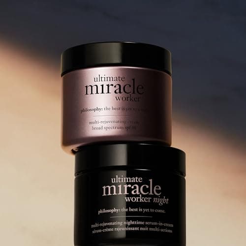 philosophy ultimate miracle worker multi-rejuvenating face moisturizer cream + spf 30 - with encapsulated retinol - delivers firmer, youthful looking & radiant skin without irritation - 2 fl oz - View 6