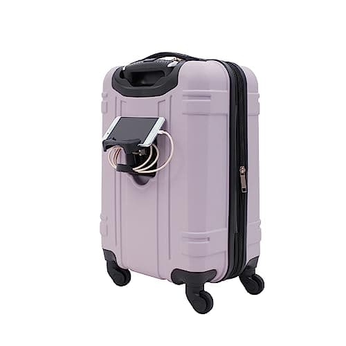 Wrangler Astral Hardside Luggage, Lilac, 20-Inch Carry-On - View 4