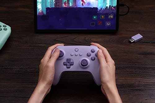 8BitDo Ultimate C 2.4g Wireless Controller for Windows PC, Android, Steam Deck & Raspberry Pi (Purple) - View 6