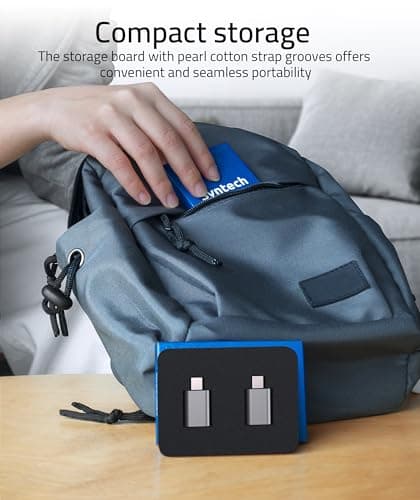 Syntech USB C to USB Adapter Pack of 2 USB C Male to USB 3.0 Female Adapter Compatible with MacBook Pro Air 2024, Microsoft Surface, iPad,Samsung Notebook, Dell XPS and More Type C Devices,Space Grey - View 6
