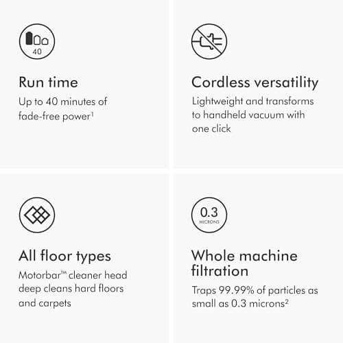 Dyson V8 Plus Cordless Vacuum, Silver/Nickel - View 4