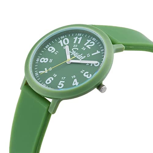 Speidel Eco Color Pop Recyclable Plastic Watch with 18mm Recyclable Silicone Strap - Avocado - View 2