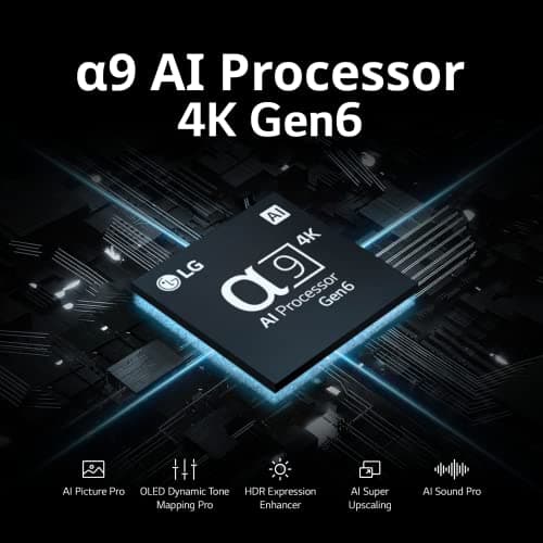 LG G3 Series 65-Inch Class OLED evo 4K Processor Smart Flat Screen TV for Gaming with Magic Remote AI-Powered Gallery Edition OLED65G3PUA, 2023 with Alexa Built-in - View 6