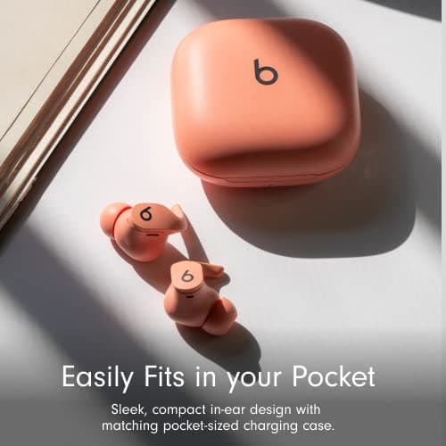 Beats Fit Pro - True Wireless Noise Cancelling Earbuds - Apple H1 Headphone Chip, Compatible with Apple & Android, Class 1 Bluetooth, Built-in Microphone, 6 Hours of Listening Time - Coral Pink - View 7