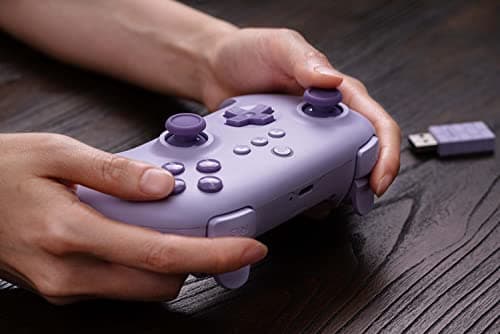 8BitDo Ultimate C 2.4g Wireless Controller for Windows PC, Android, Steam Deck & Raspberry Pi (Purple) - View 8