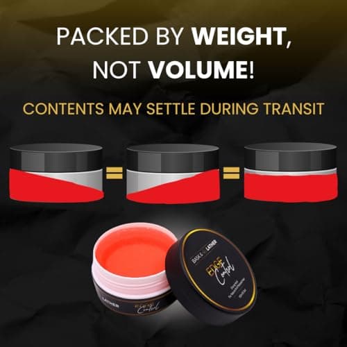 BASK & LATHER Strong Hold Edge Control Gel with Castor Oil, Non-Greasy, Non-Flaking, No White Cast, Long Lasting, Supports Hair Growth, Natural Formula, For All Hair Types, 5.3 Fl Oz - View 6
