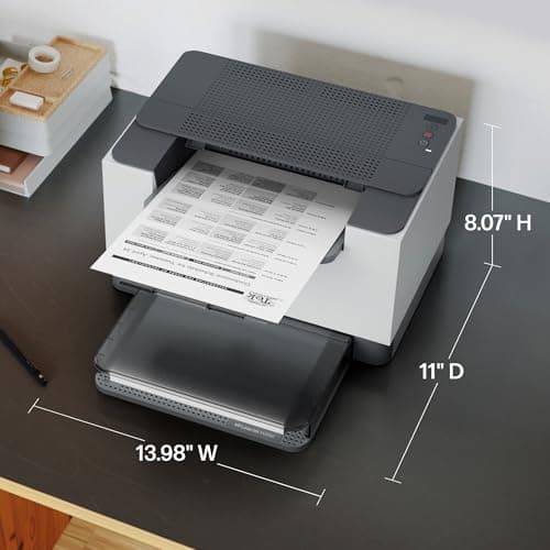 HP LaserJet M209d Laser Printer, Black and White, Automatic Duplex, USB Connection Only (Cable Included), Ideal in Home Office (8J9L0F) - View 3